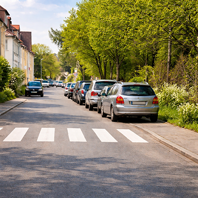 Fußgängerüberweg parken